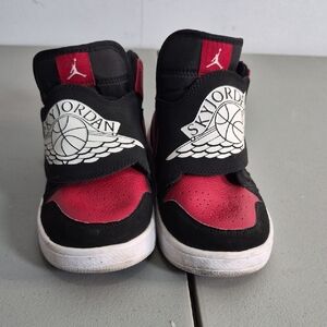 Jordan Kids High-Top Sneakers - Black & Red